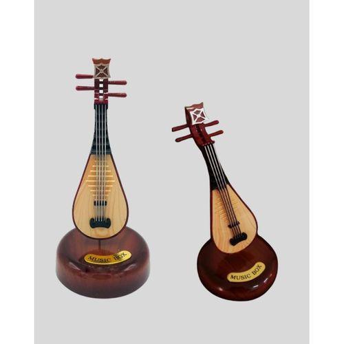 Klasik Ud Figürlü Melodili Müzik Kutusu Şık Hediyelik