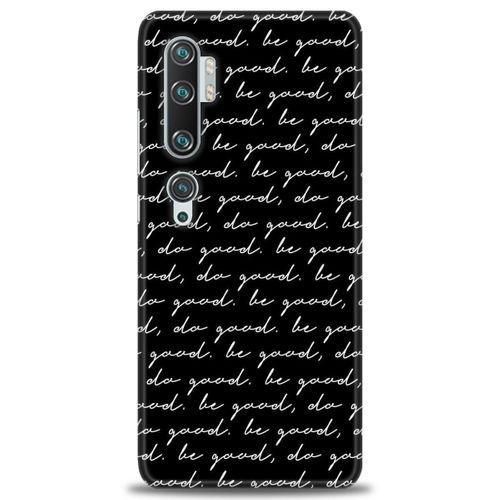 Xiaomi Mi Note 10 Pro Kılıf HD Baskılı Kılıf - Do Good + Tam Ekran Koruyucu