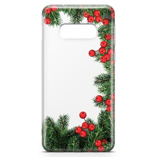 Samsung Galaxy S10e Kılıf Göknar Ağacı Arka Kapak Koruma Desenli Full Koruyucu