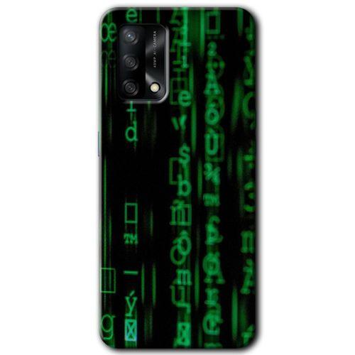 OPPO Oppo A54 Kılıf HD Desen Baskılı Arka Kapak - Matrix