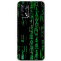 OPPO Oppo A54 Kılıf HD Desen Baskılı Arka Kapak - Matrix