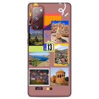 Lopard Samsung Galaxy S20 Fe Uyumlu Kılıf Şehirli ※ (13) Bitlis Silikon Kap