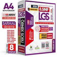 2026 8 Sınıf LGS Nisan Ayı MEB Örnek Soru Tıpkı Basım 8li Sarmal Deneme Paketi Dijital Çözümlü