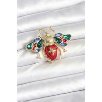 Süslü Arı Model Broş