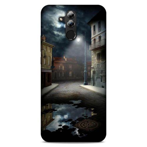 Lopard Huawei Mate 20 Lite Uyumlu Kılıf Manipülasyon ☻ (25) Antişok Kapak Baskılı