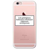 Iphone 6 Kılıf HD Yazı Baskılı Silikon Arka Kapak - Yazı 15
