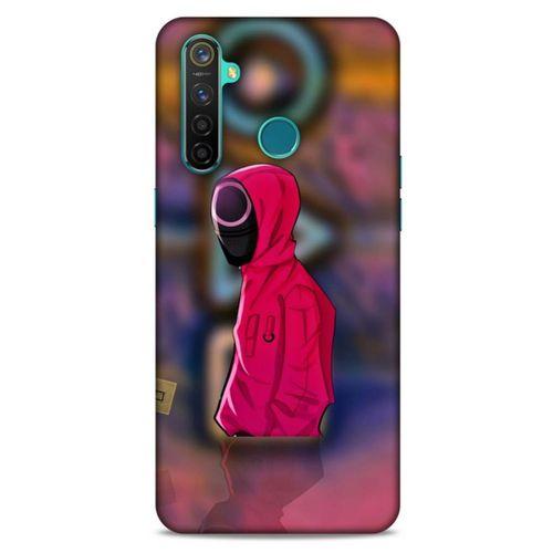 Realme 5 Pro Uyumlu Kılıf Squid Game (24) Darbe Emici Kılıf Un-hyea