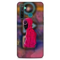 Realme 5 Pro Uyumlu Kılıf Squid Game (24) Darbe Emici Kılıf Un-hyea