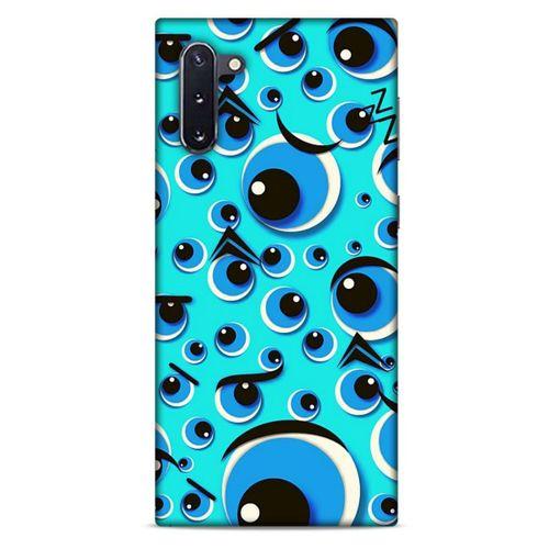 Nazarium (19) Desenli Silikon Kapak Samsung Galaxy Note 10 Kılıf
