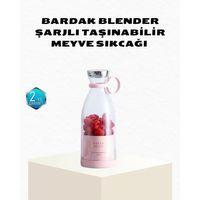 Kablosuz Taşınabilir Mini Blender – Usb Şarjlı, 1200mah