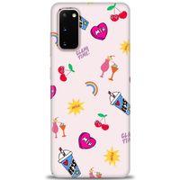 Samsung Galaxy S20 Kılıf HD Baskılı Kılıf - Glam Time + Tam Ekran Koruyucu