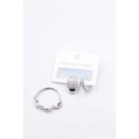 3'lü Yılan Küpe - Gümüş