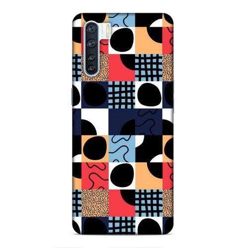 Oppo A91 Uyumlu Kılıf Insomnia (38) Neo Hybrid Kılıf Geometri