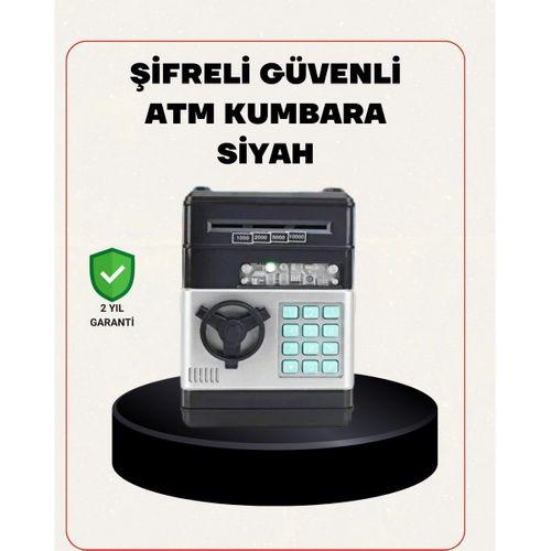 Para Kasası Görünümlü Elektronik Şifreli Kumbara