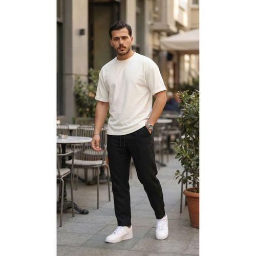 Erkek Duble Kol Basic Tişört