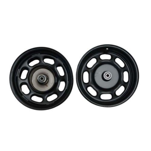 SEVGENT Ön 10 Jant Kampanalı Siyah Saç E-Bisiklet