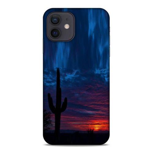 Lopard Apple iPhone 12 Uyumlu Kılıf Gece'S (12) Koruyucu Silikon Mavi