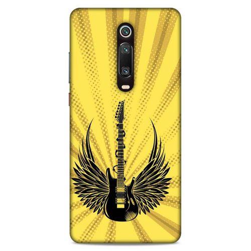 Lopard Xiaomi Mi 9T Uyumlu Kılıf Tattoo's (41) Tank Kılıf Gitar Dövmesi