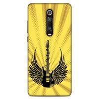 Lopard Xiaomi Mi 9T Uyumlu Kılıf Tattoo's (41) Tank Kılıf Gitar Dövmesi