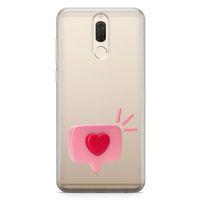 Huawei Mate 10 Lite Kılıf Dekoratif Süsler Arka Kapak Koruma Desenli Full Koruyucu
