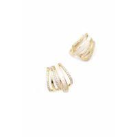 Taşlı Küpe - Rose