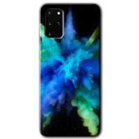 Galaxy S20 Plus Kılıf HD Desen Baskılı Arka Kapak - Karışım 1 + Kırılmaz Cam