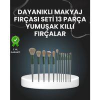 13'lü Fiber Kıllı Yumuşak Makyaj Fırçası Seti Taşınabilir Ve Ergonomik Tasarım