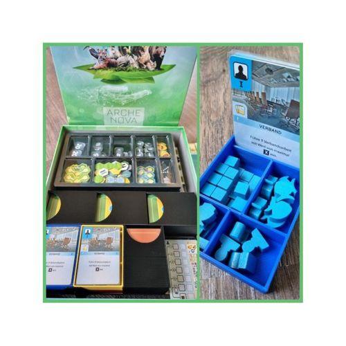 Ark Nova Genişletme Organizatörü 3D Baskı (Bu ürün Sadece Plastik parçadır - Almadan Önce Soru Sorabilirsiniz)