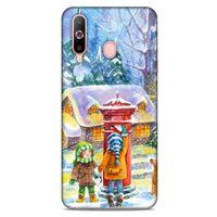 Samsung Galaxy A60 Kılıf Snowix (50) Shockproof Kılıf Karışık Renkli