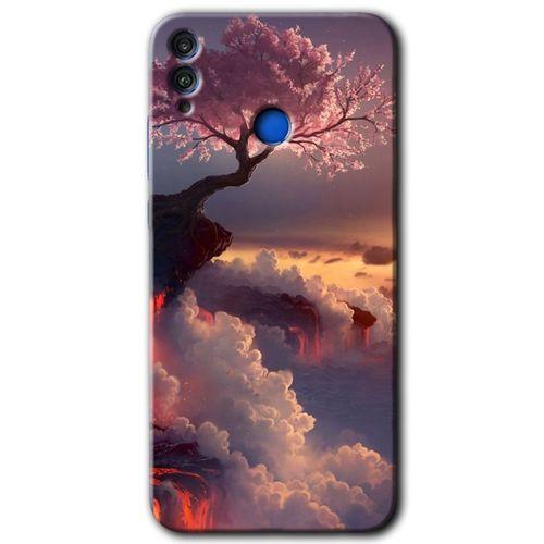 Honor 8c HD Baskılı Kılıf + 9D Tam Ekran Koruyucu - Uçurumdaki Hayat