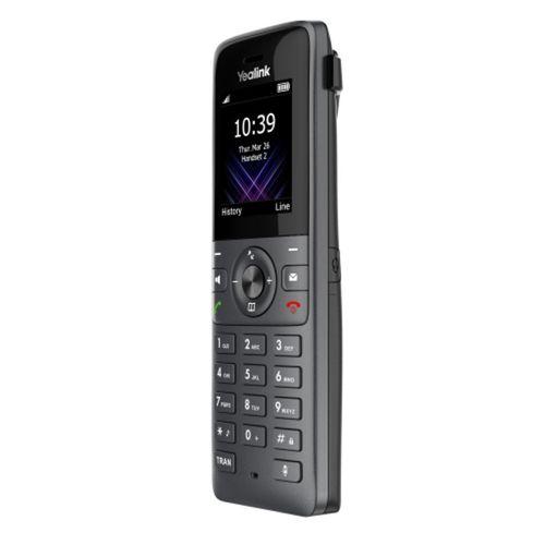 YEALINK W73H, Dect, Kablosuz IP TELEFON, Siyah, 1.8’’ Renkli Ekran, 35 Saat Konuşma, 400 Saat Bekleme