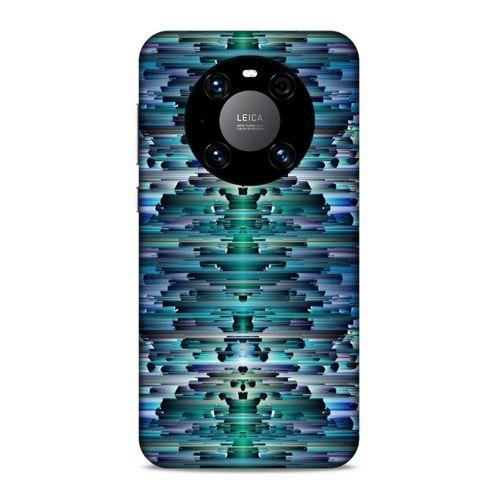 Lopard Huawei Mate 40 Pro Uyumlu Kılıf PiXel (20) Koruyucu Kılıf Mavi