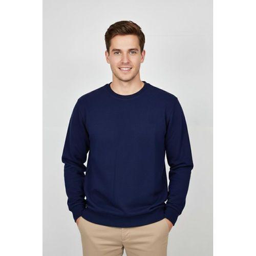 Erkek Sıfır Yaka Selanik Sweatshirt Regular Kalıp BGL-ST04870