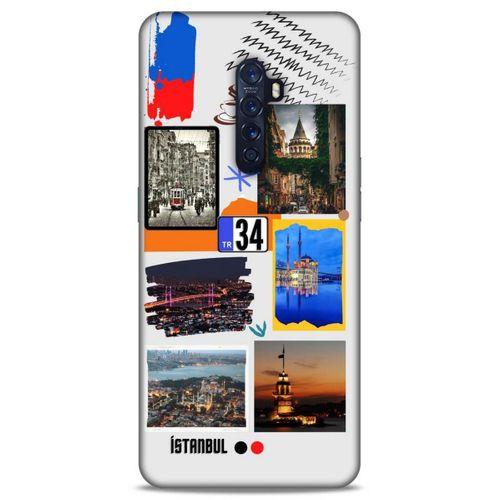 Lopard Oppo Reno 2 Uyumlu Kılıf Şehirli ※ (34) İstanbul Slim Armor Kılıf