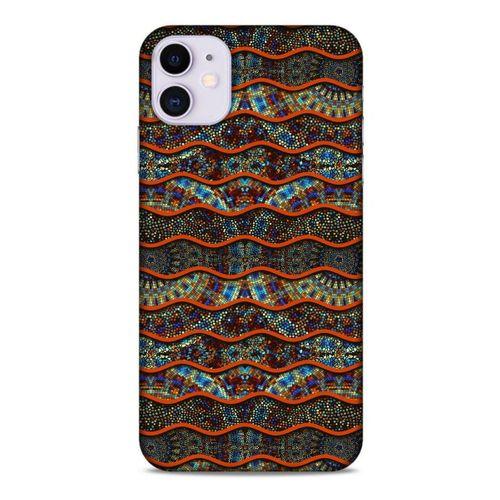 Apple Iphone 11 Kılıf Baskılı Özel Seri Taşlı (35) Fit Design Kılıf