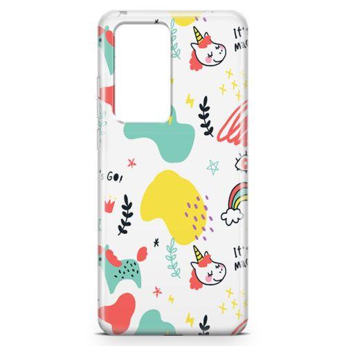 Huawei P40 Pro Kılıf Rüyalar Alemi Arka Kapak Koruma Desenli Full Koruyucu