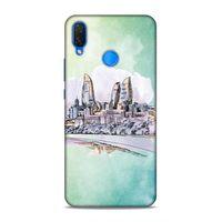 Huawei Psmart 2019 Uyumlu Kılıf Azarbaijan (2) Kabı Baki Silüet