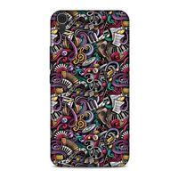 Graffitix (4) Desenli Silikon Kapak Huawei Honor 8a Kılıf