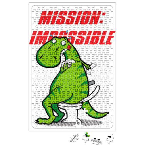 Dinosaur Dinazor Mission Impossible Puzzle 240 Parça Yapboz