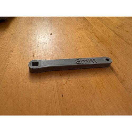 Parametrik Torna Anahtarı – 3D Baskı Atölye Aleti