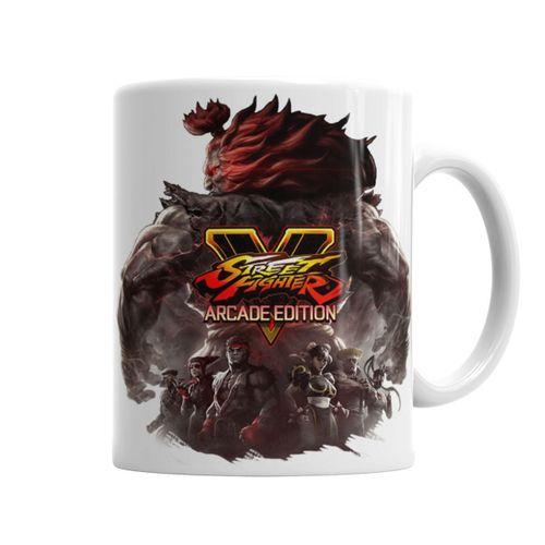 Street Fighter V Arcade Edition Kupa Bardak Porselen