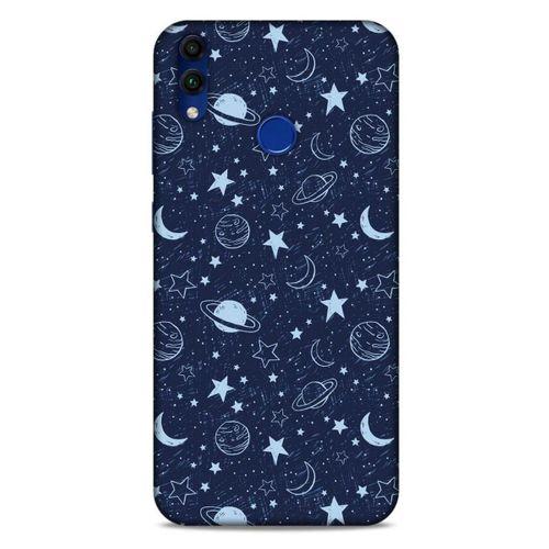 Spacex (1) Tema Kılıfı Huawei Honor 8C Kılıf