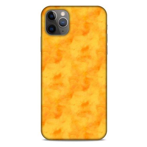 Mermer Desenli (10) Tema Full Koruma Kılıfı Turuncu Apple Iphone 11 Pro Max Kılıf