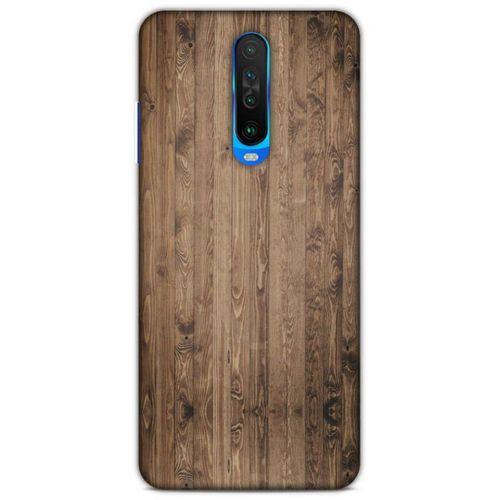 Lopard Xiaomi Redmi K30 Uyumlu Kılıf Wood'X (6) Silikon Kılıf Desenli