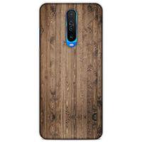 Lopard Xiaomi Redmi K30 Uyumlu Kılıf Wood'X (6) Silikon Kılıf Desenli