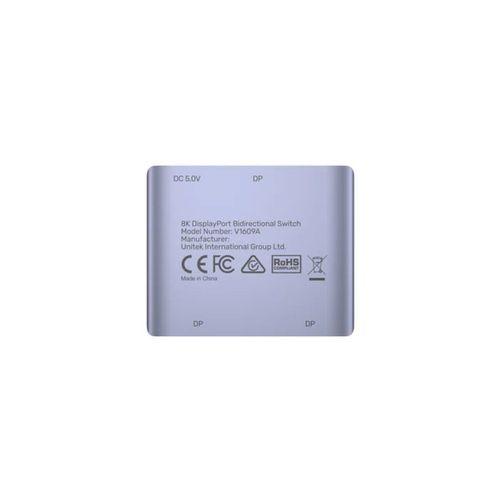 UNITEK 8K DISPLAYPORT ÇİFT YÖNLÜ SWITCH (V1609A)