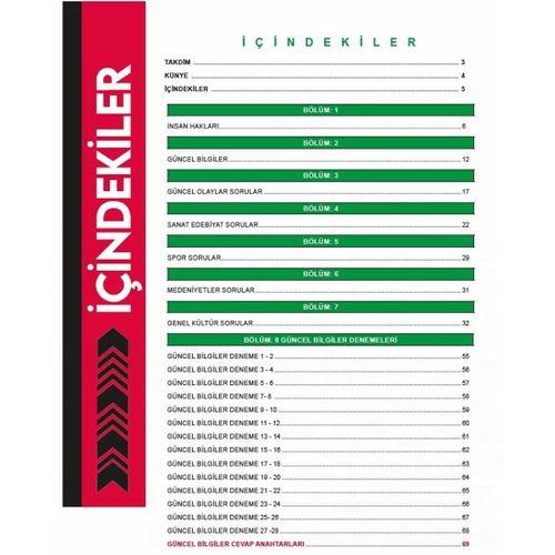 2026 KPSS Genel Kültür/Kurum Sınavları Güncel Bilgiler Konu Anlatım-Deneme-Soru Bankası DijitalÇözüm