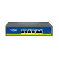 Nova Nvc-hıf0420fbl-c 4 Port Poe+ 10-100 Mbps 2 Port 10-100 Mbps Uplink Switch 65w