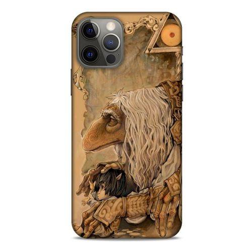 Apple iPhone 12 Pro Uyumlu Kılıf The Dark Crystal (32) Soft Silikon Kılıf Seladon
