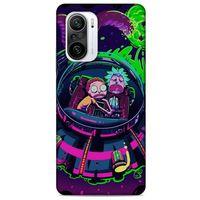 Xiaomi Redmi K40 Uyumlu Kılıf Rick And Morty (30) Silicone Case Doofus Rick